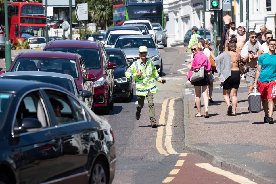 A major incident in Bournemouth was declared after roads were gridlocked and mass crowds reported