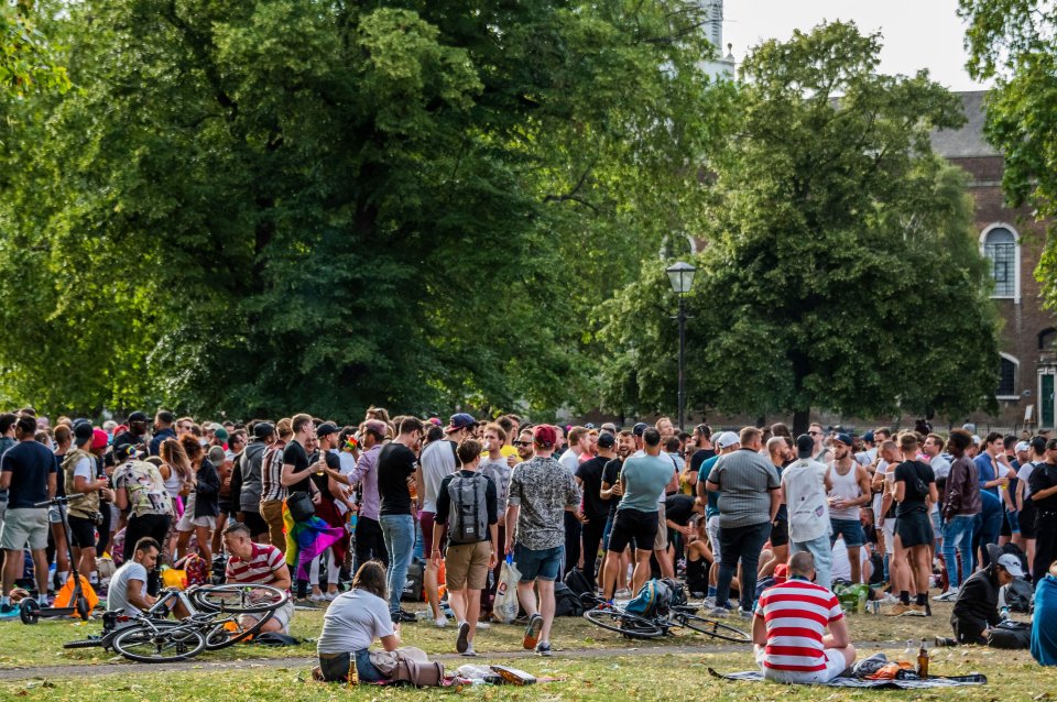 Londoners flouted lockdown on Clapham Common