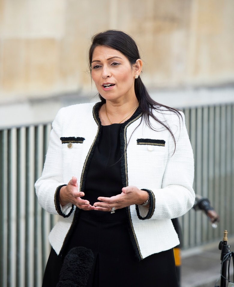 Priti Patel said rumours of the city being placed in lockdown were 'correct'