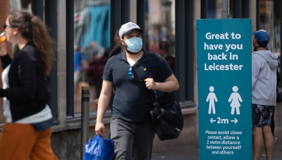 Leicester has seen an infection rate three times higher than next worst hit city