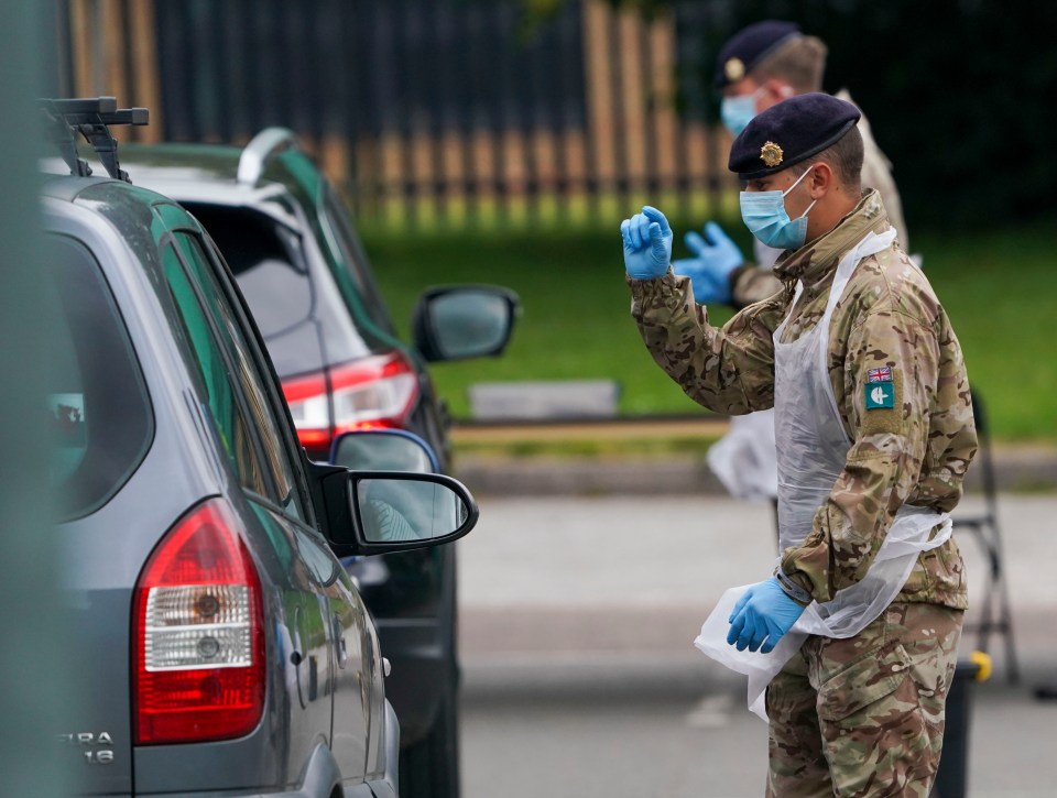 Military personnel have been deployed to Leicester as the city becomes the first in Britain to have a local lockdown enforced 