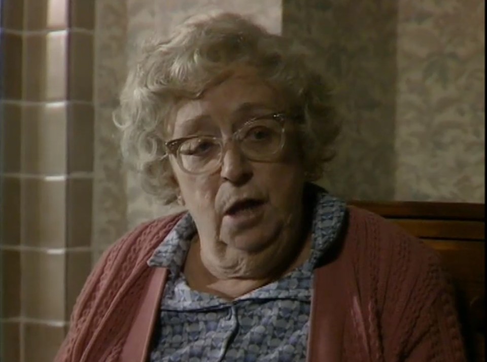 Thora Hird played Doris, a seventy-five-year-old widow