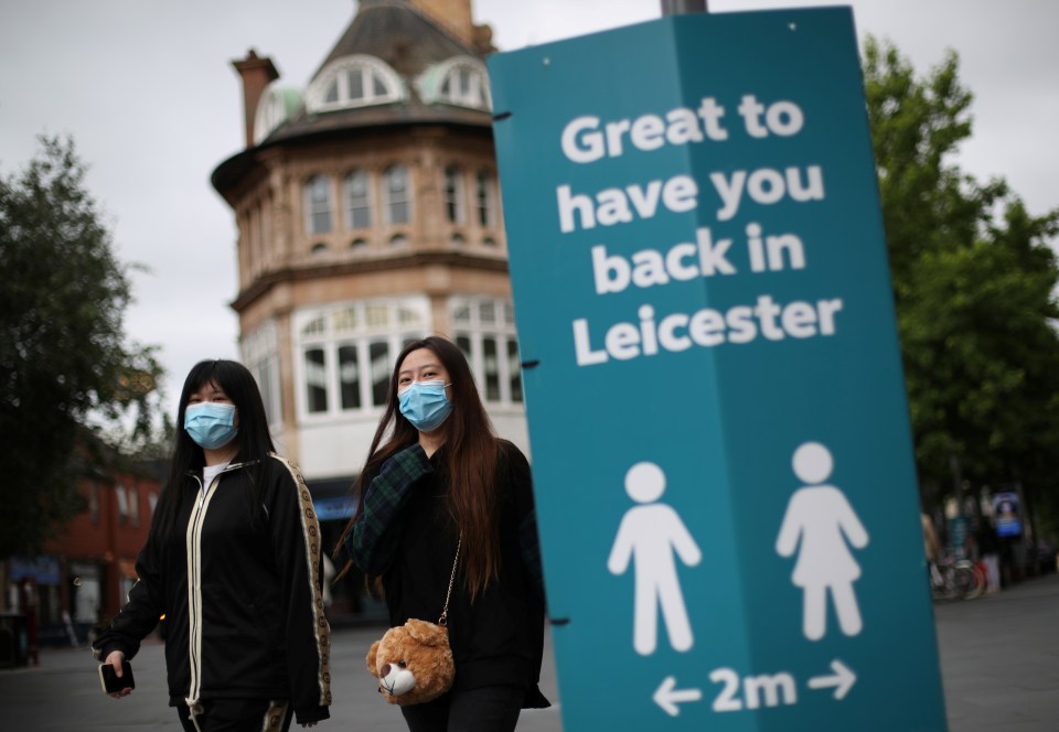 Leicester is being kept in lockdown for another two weeks 