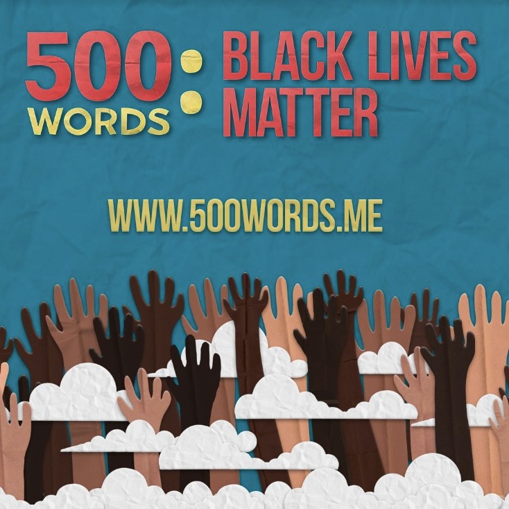 He is backing Chris Evans’ writing competition 500 Words: Black Lives Matter