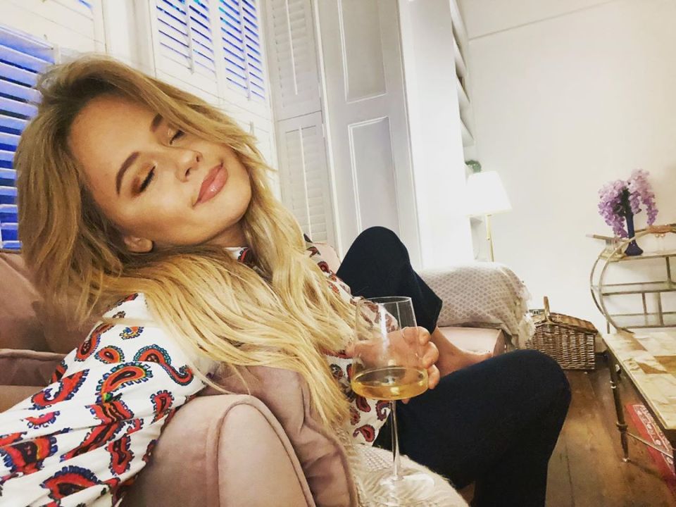  Emily Atack has given fans a glimpse at her new London home