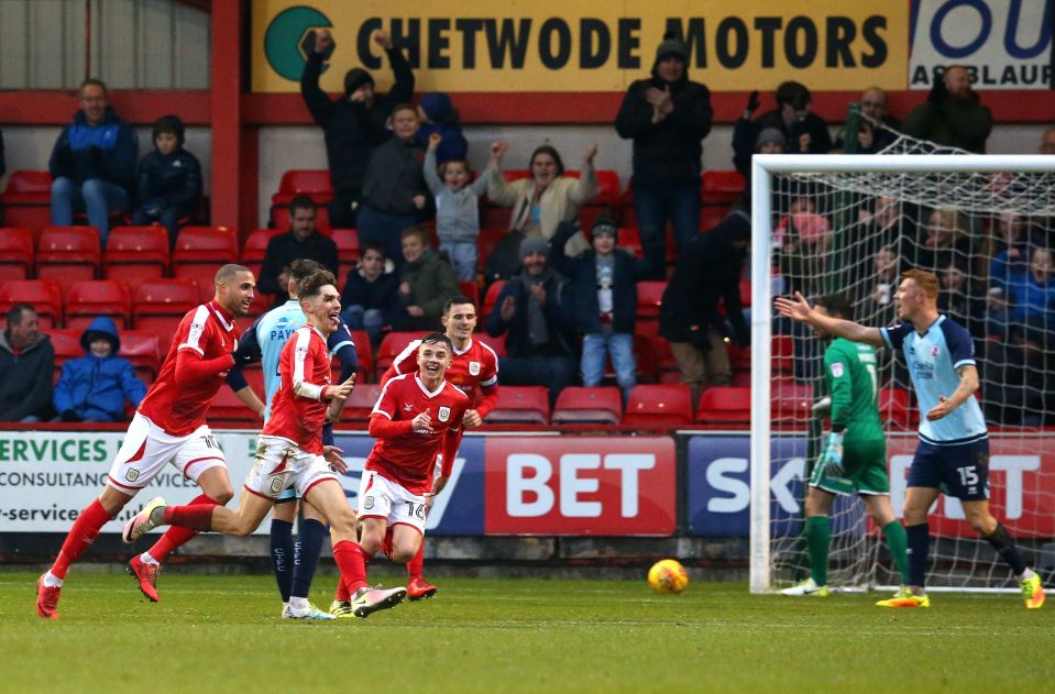  Crewe Alexandra are celebrating their promotion