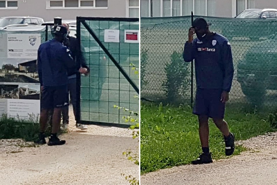 Balotelli was turned away from Brescia training because his medical certificate was not valid