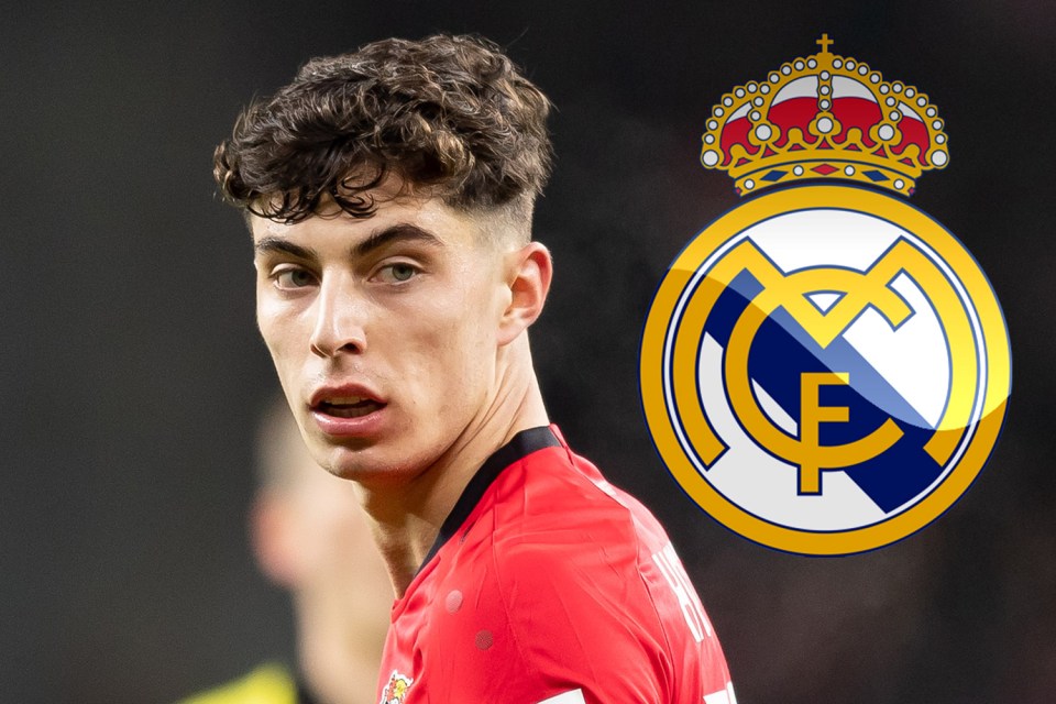  Real Madrid are moving into pole position for Havertz's signature