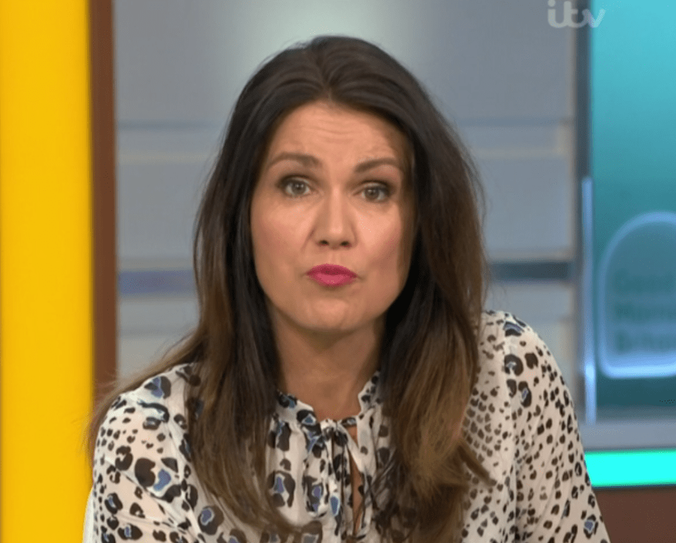 Piers Morgan told Susanna Reid to go topless if she wanted to get rich