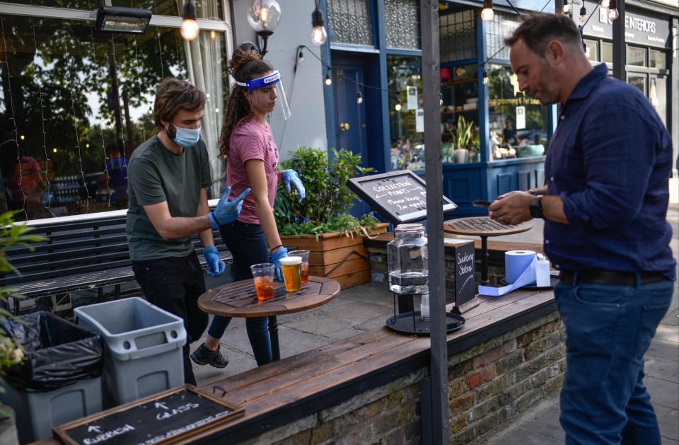 Senior government sources suggested pubs are likely to reopen in two stages, with ones with outdoor beer gardens opening first