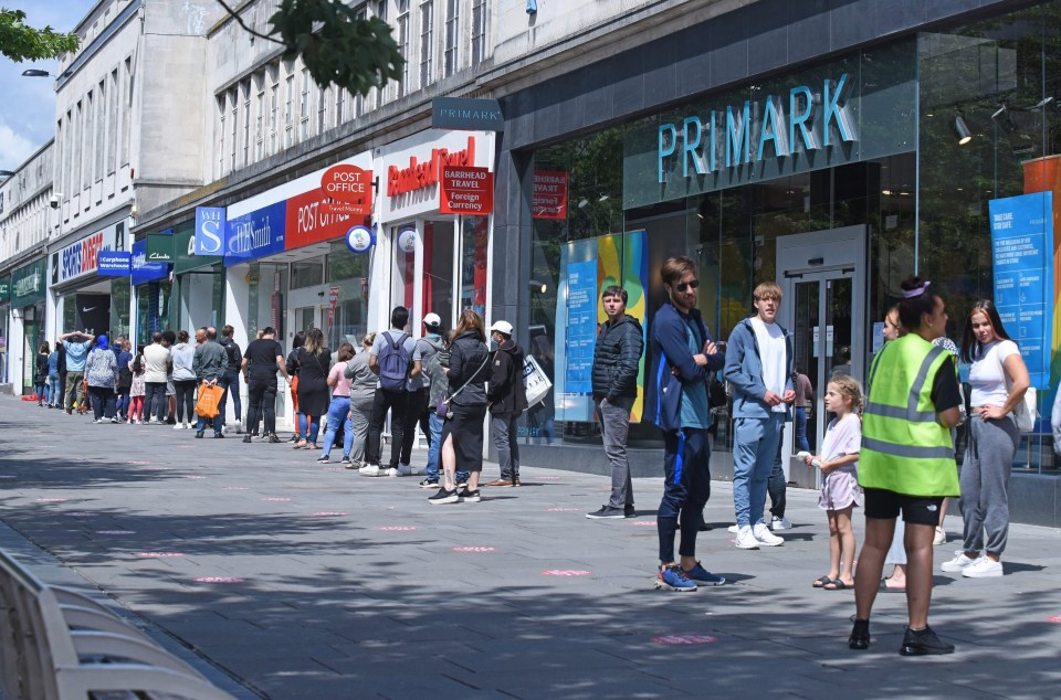 Three in five of Britain's best-known stores reopen for business today