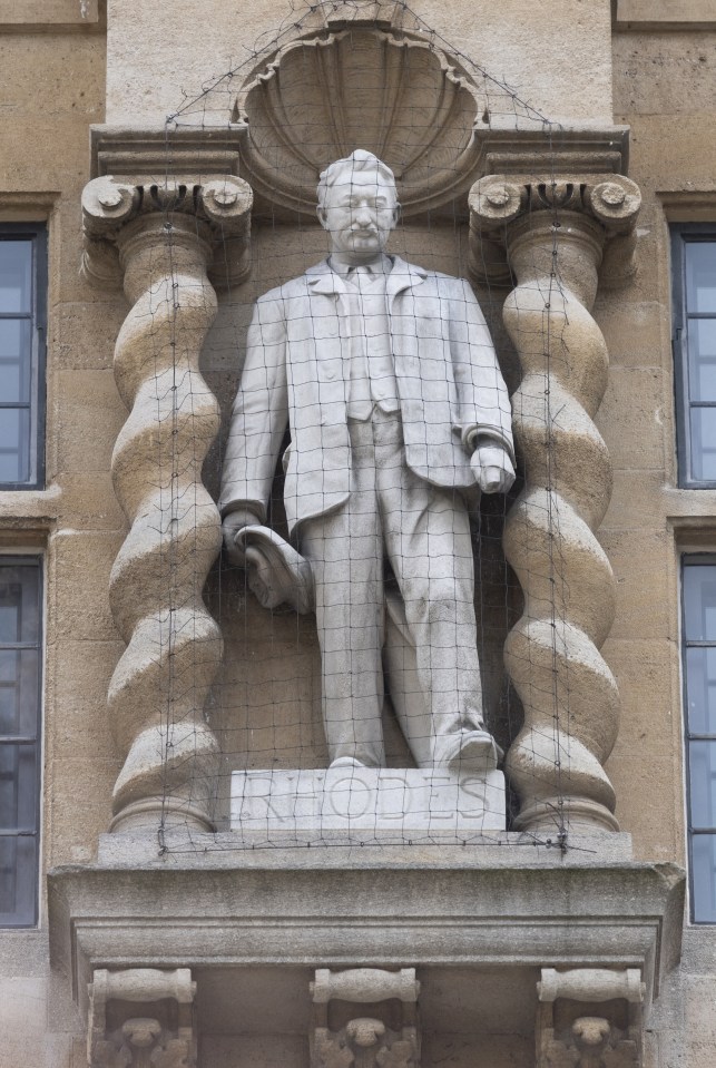 Thousands have demanded the university's Cecil Rhodes monument be removed