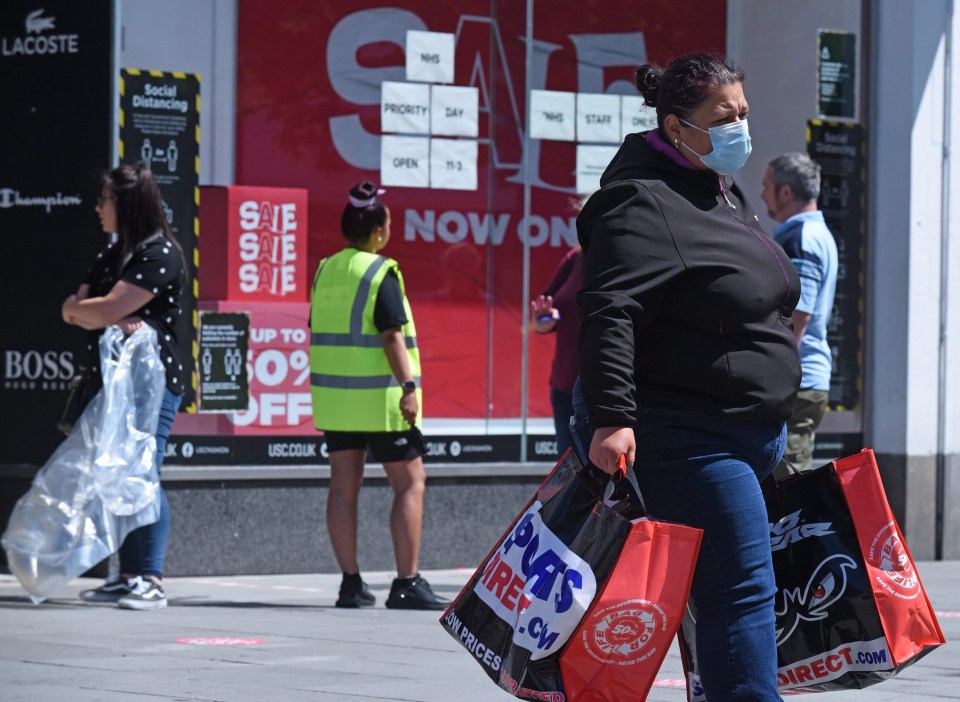 The Southampton store gave priority to NHS staff