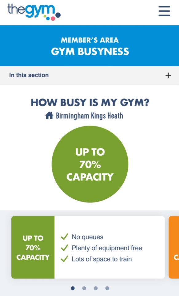 The Gym Group's app is programmed to know which gym you visit