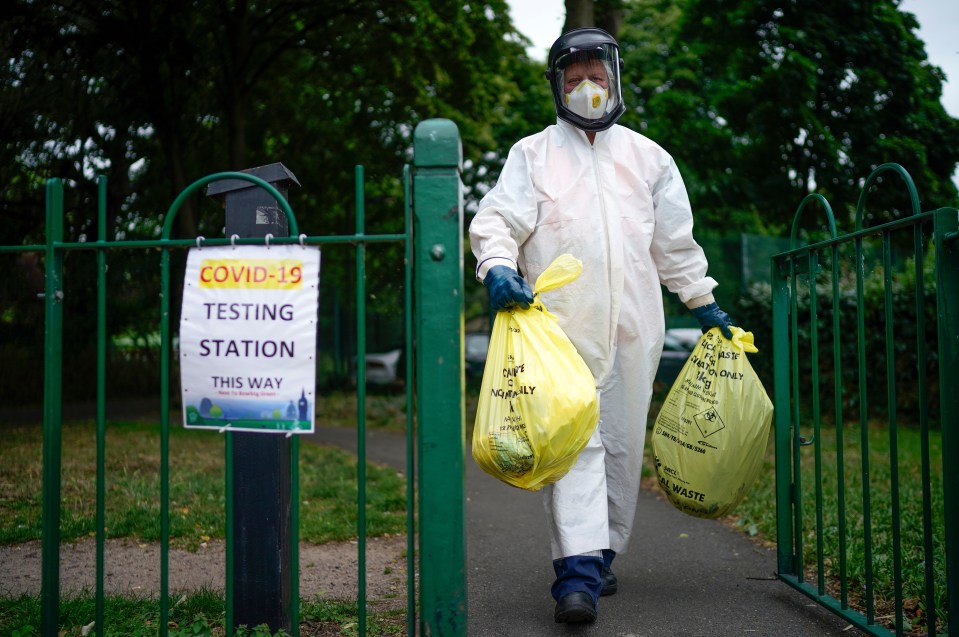 Mobile coronavirus testing stations have been launched in the city