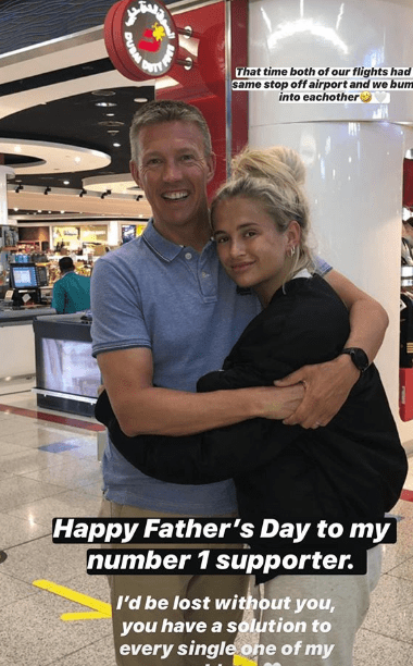  Molly Mae paid tribute to her dad on Father's Day