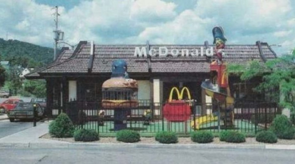  The play area at McDonald's was every child's dream