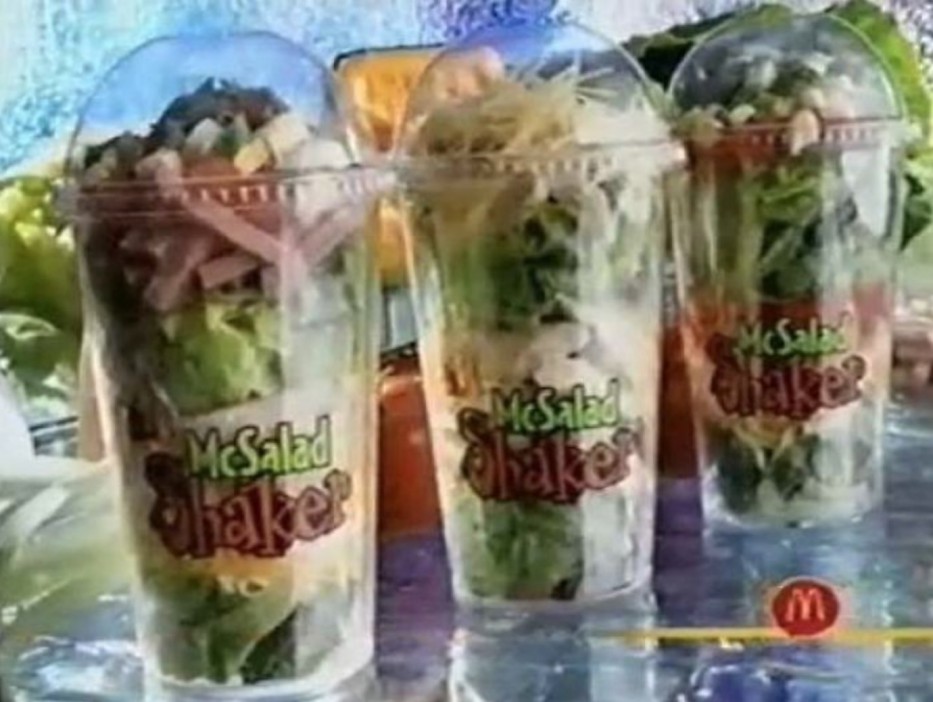  The shaker salads were a jazzy introduction to its ever-expanding menu back in the 2000s