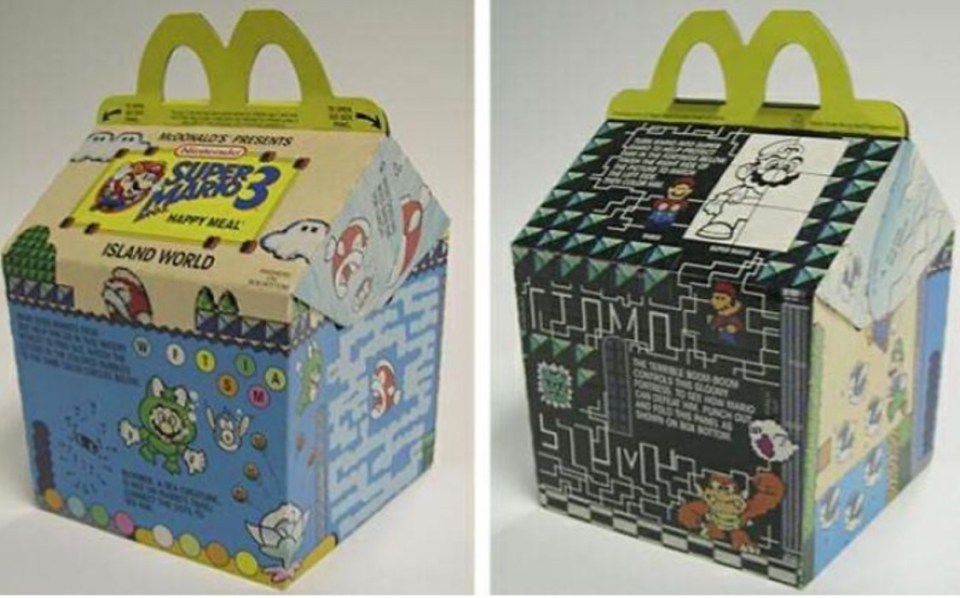  Popular games, including Super Mario Bros. 3, were also featured on the boxes