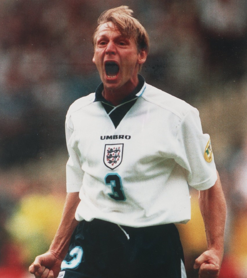 Stuart Pearce scored his penalty against Spain in the quarters