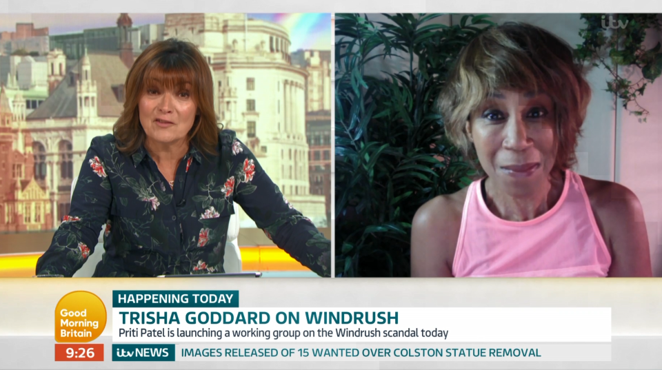  Lorraine Kelly found the interview 'heartbreaking'