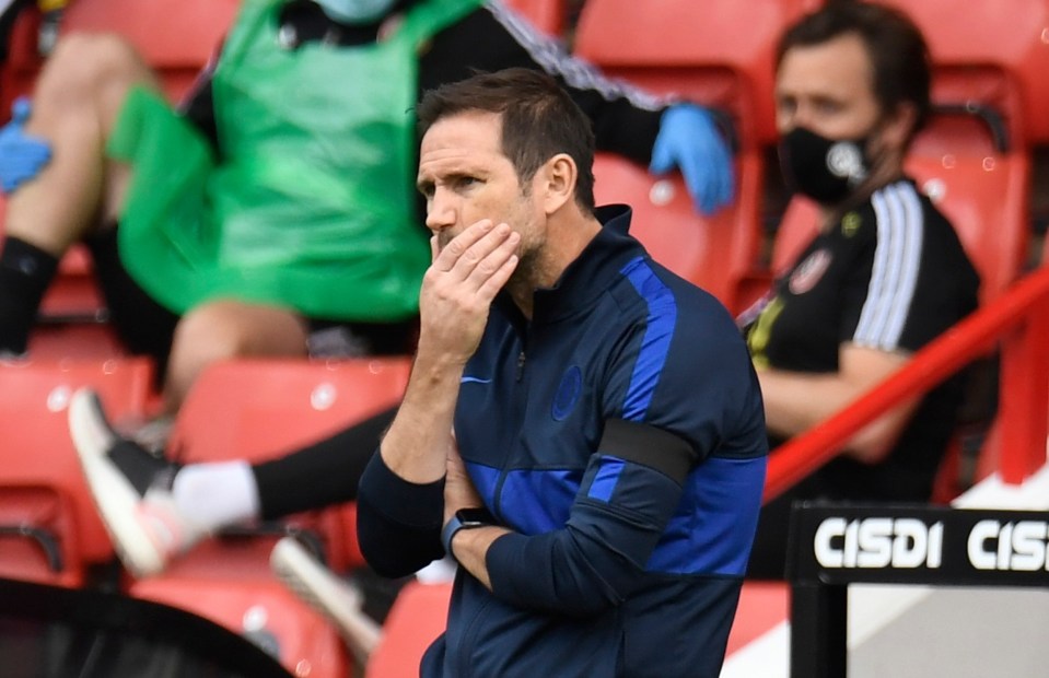 Frank Lampard was left with much to ponder at his side's second defeat in three away trips