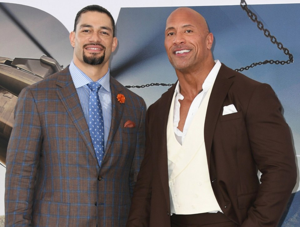 The Rock paid tribute to Roman Reigns for his latest upload