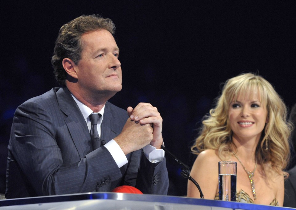 Piers and Amanda used to work together on Britain's Got Talent