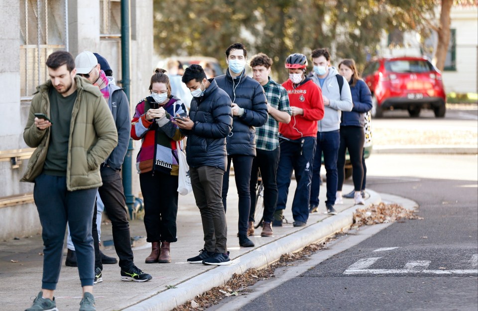 Melbourne was put back into lockdown following a rise in coronavirus cases