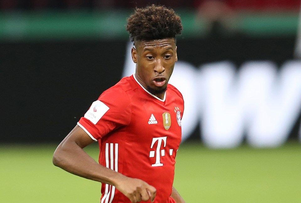 Man City wanted to swap Kingsley Coman for Leroy Sane but Bayern Munich rejected it