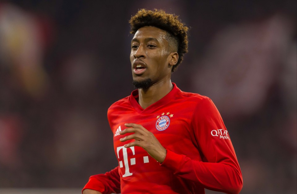 Bayern Munich are said to be unwilling to allow Kingsley Coman to leave -  despite the arrival of Leroy Sane