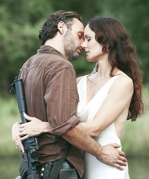 Rick suffered with hallucinations of Lori after her death