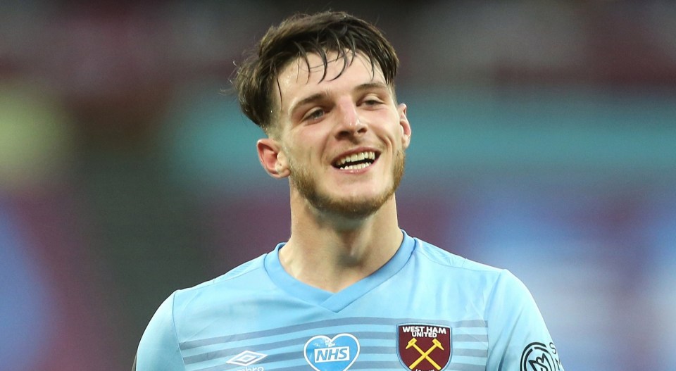 Chelsea have stepped up their interest in West Ham star Declan Rice