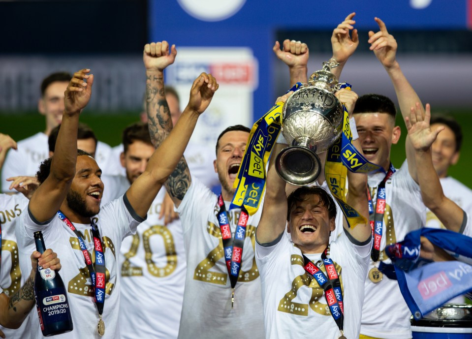 Leeds’ title celebrations continued into the night