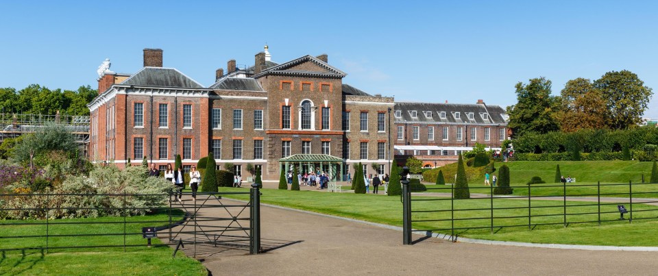 The Cambridge family live in Apartment 1A at Kensington Palace