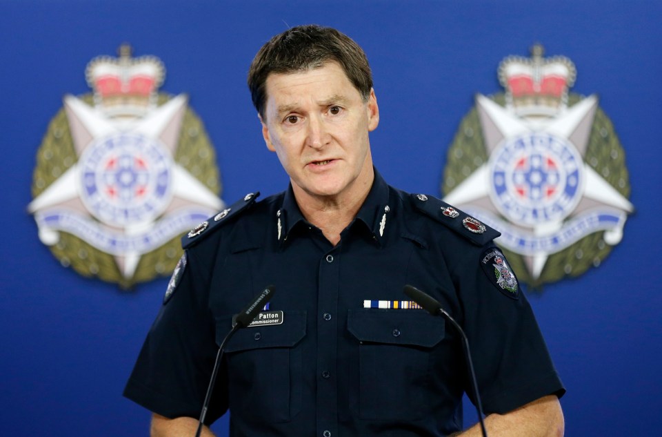 Victoria Police Commissioner Shane Patton has been left fuming after people were caught breaking lockdown last night