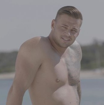 Carl was a bombshell in the 2016 series of Love Island