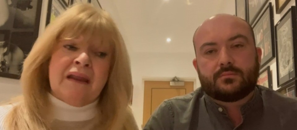 Heartbroken son Ryan, 37, with Patsy, has told of the family’s anguish over not being able to visit Eddie in hospital because of the restrictions aimed at stopping the spread of Covid-19