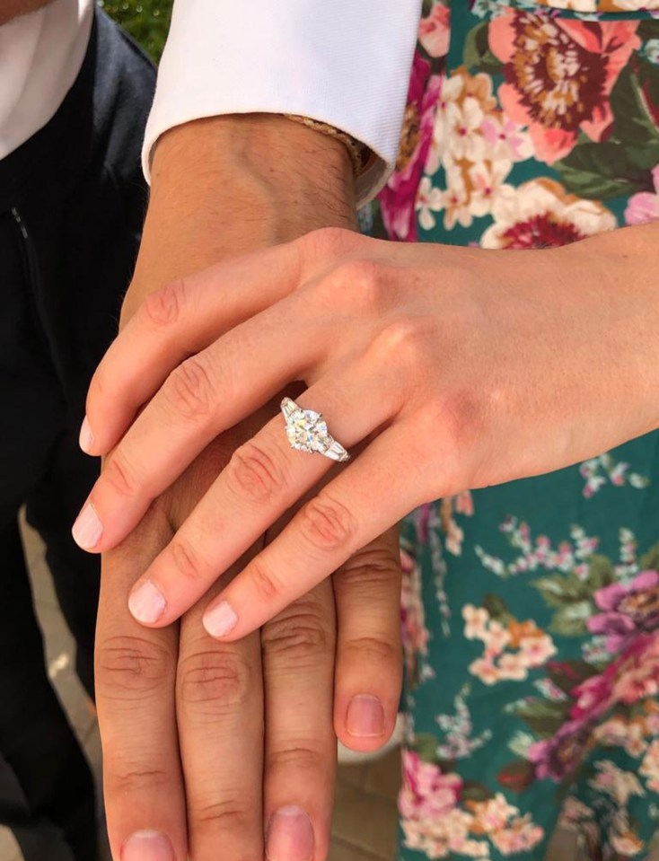 Beatrice reveals her platinum and diamond engagement ring handcrafted by British jewellery designer Shaun Leane