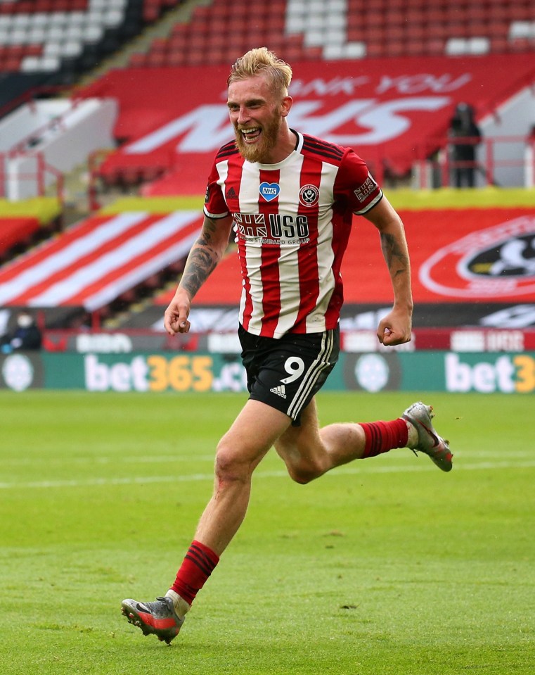 Sheffield United striker Oli McBurnie admitted to drink-driving