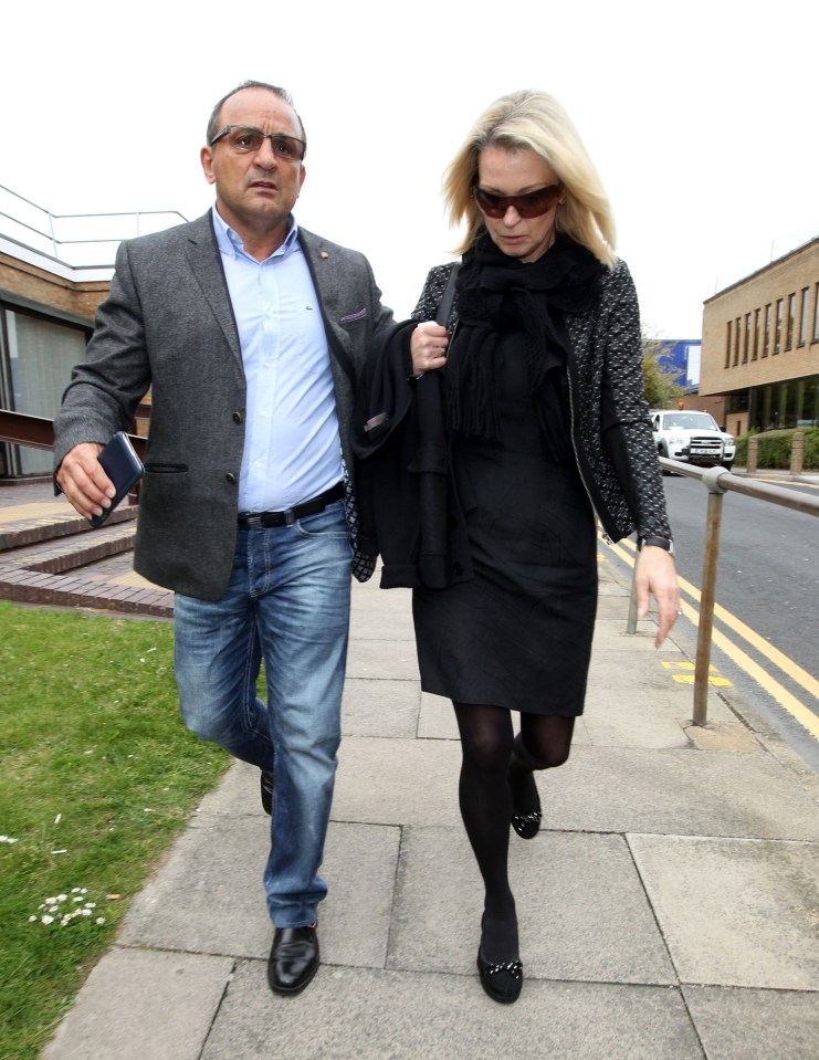 Gillian Taylforth’s ex-fiancé Dave Fairbairn says he survived being shot in the stomach because the weapon misfired