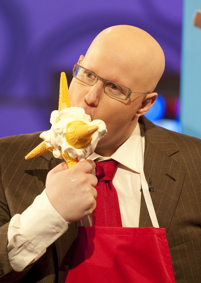 Bake Off host Matt Lucas made himself sick after eating all 12 contestants’ dishes