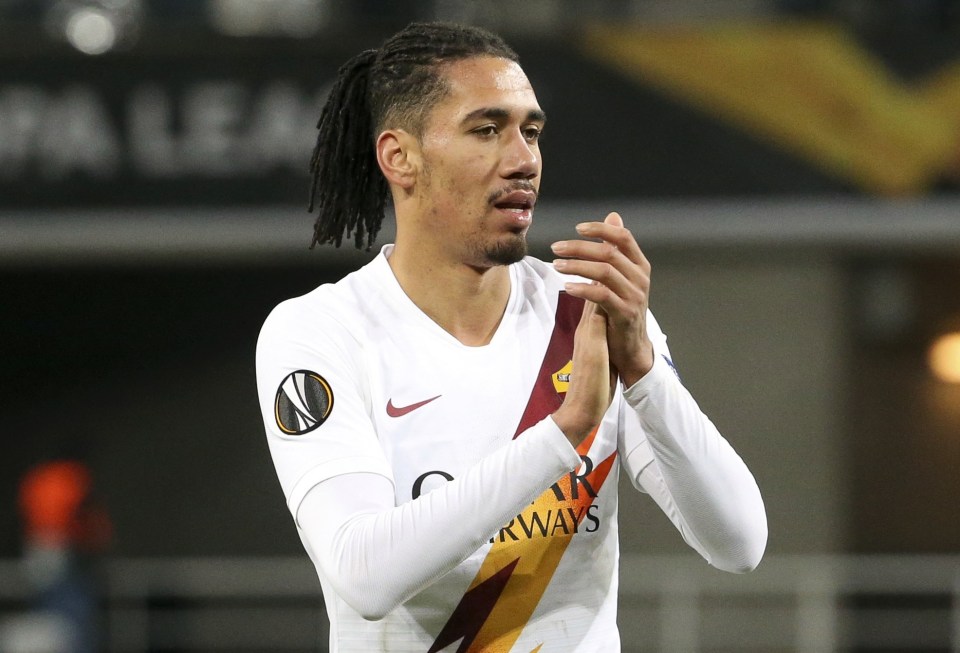 Chris Smalling has emerged as a popular figure in Rome this season