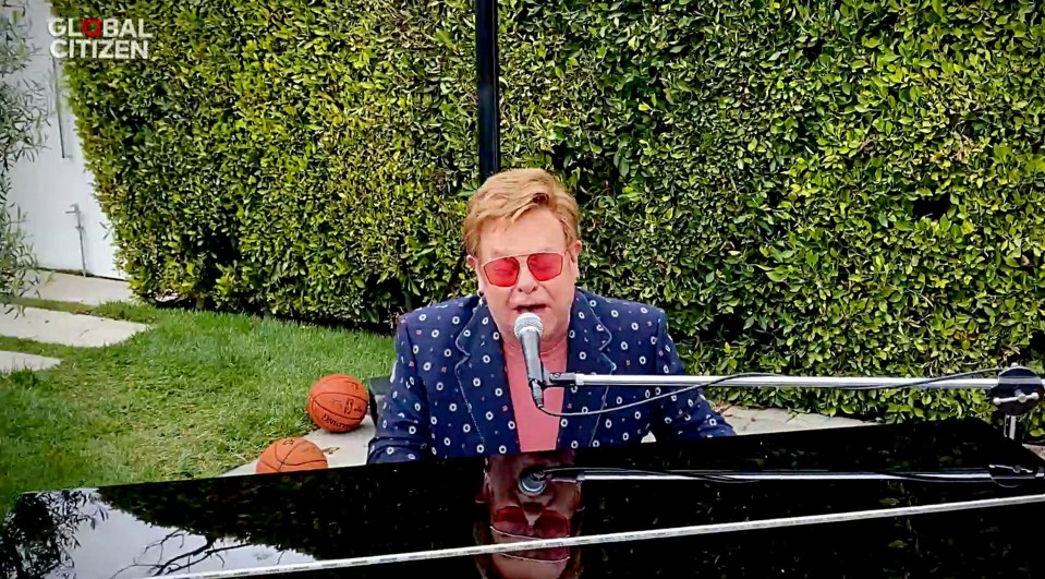 Sources close to Sir Elton say he has had an amicable relationship with his ex