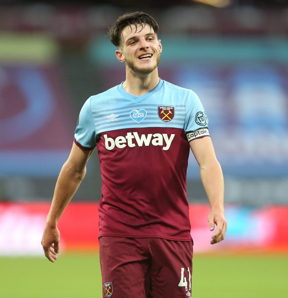 Chelsea look set to move for West Ham's Declan Rice 