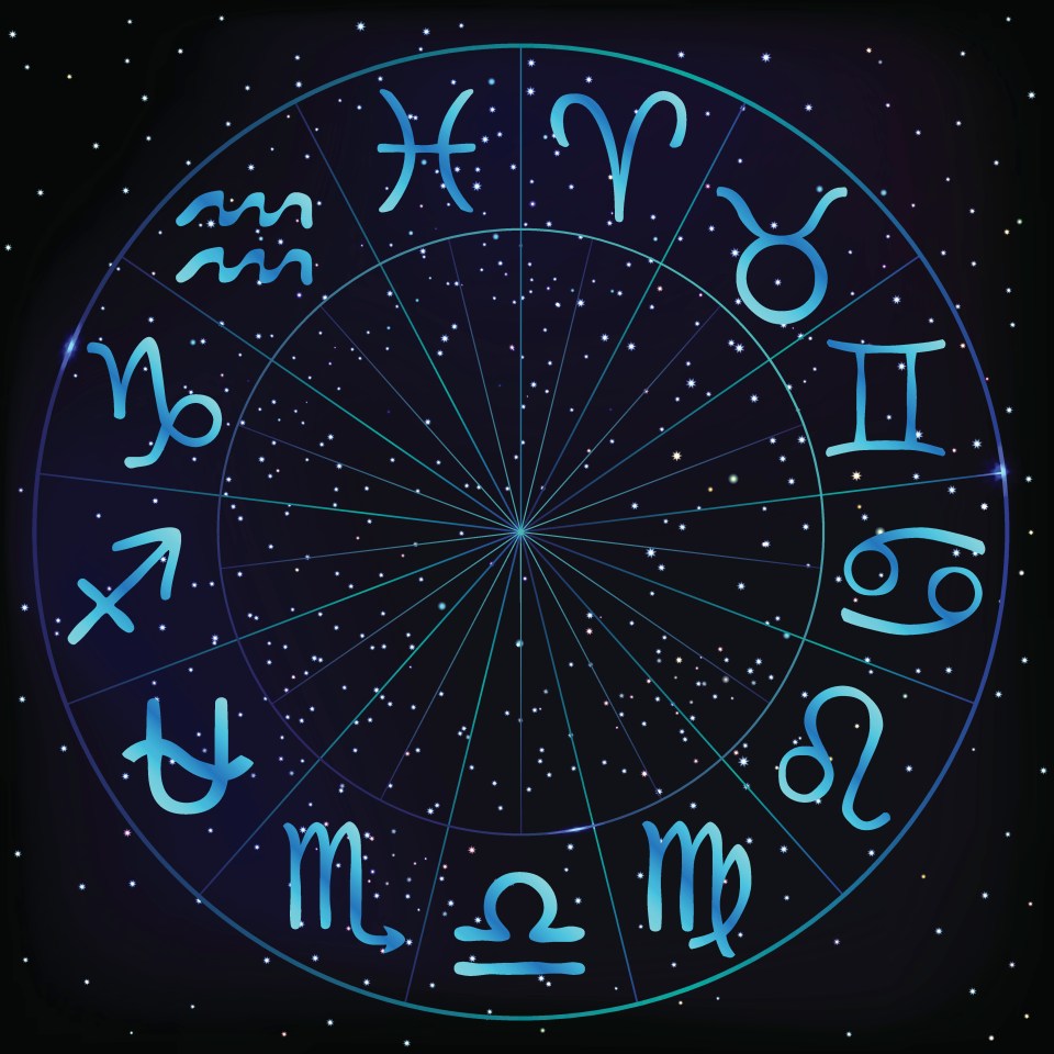 The new zodiac wheel including the 13th sign