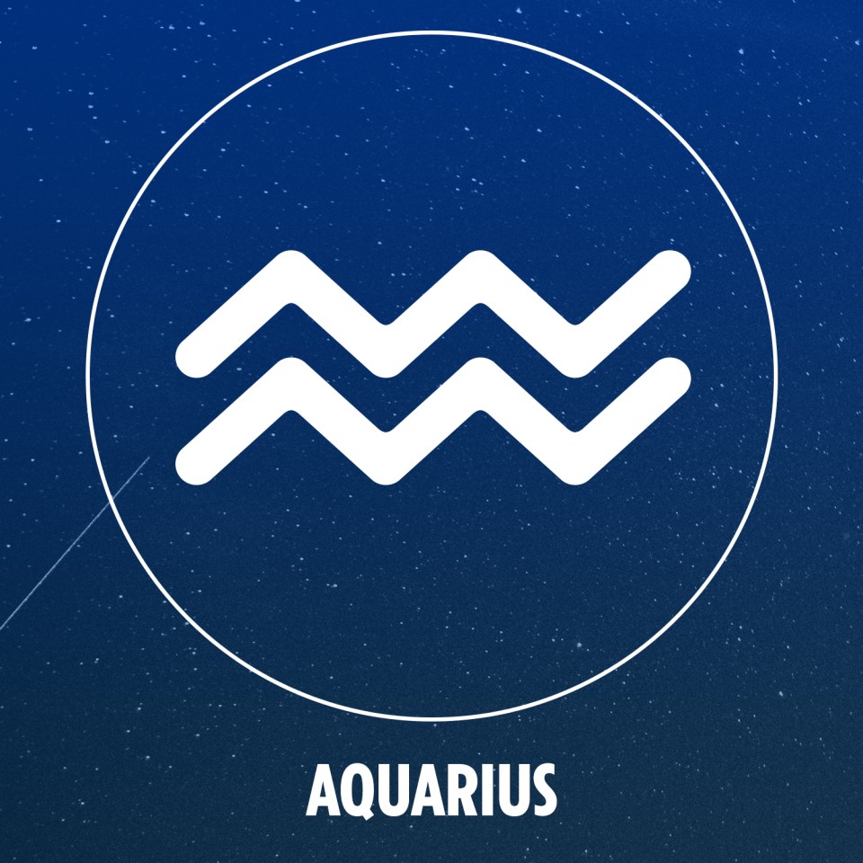 The two lines in Aquarius’s glyph are thought to represent water