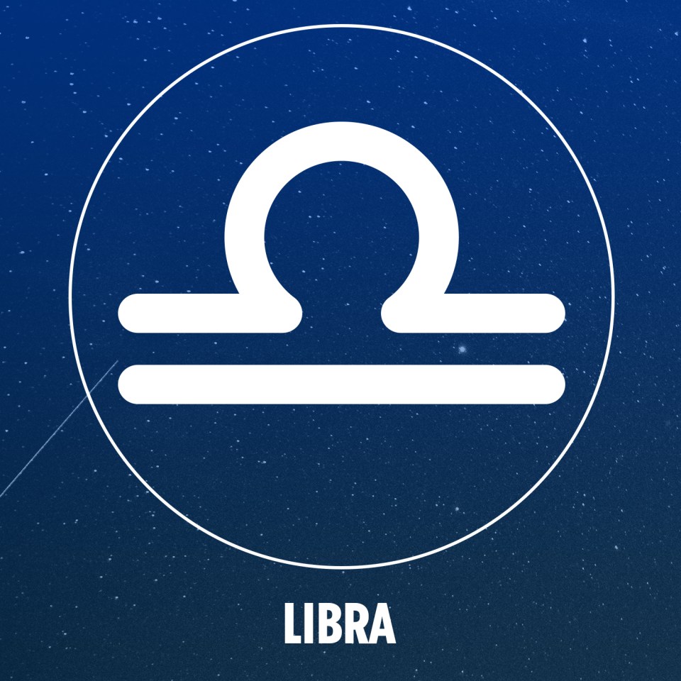 Lovers of balance and beauty, Libra’s glyph could represent a sunrise or a set of scales