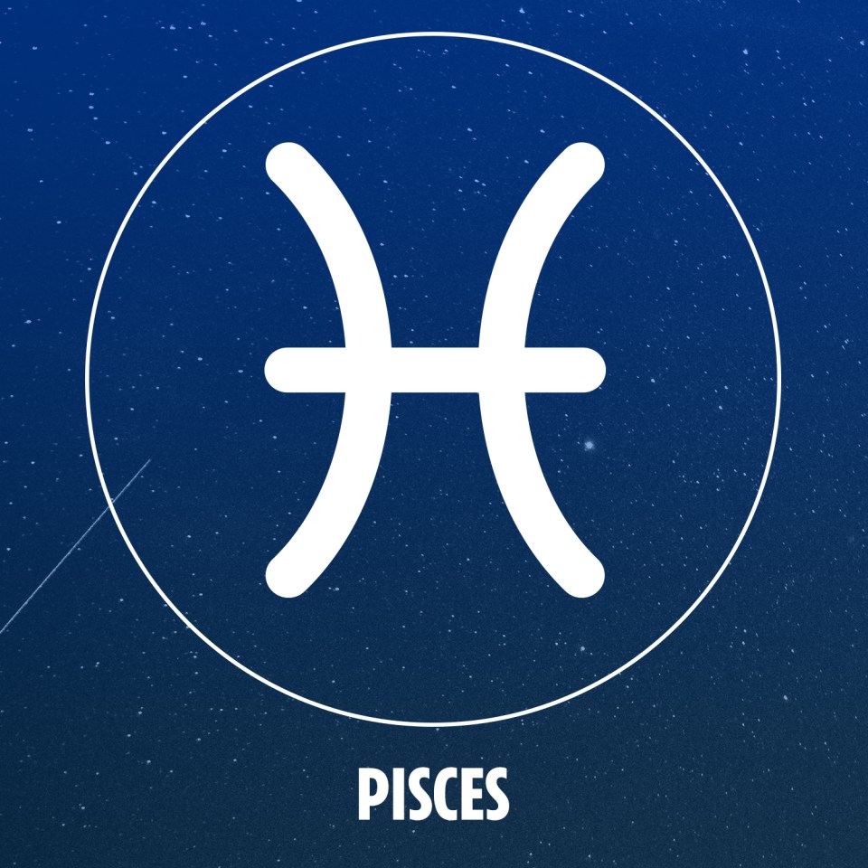 This symbol is thought to represent two fish coming together, a sign of the way Pisceans connect with others