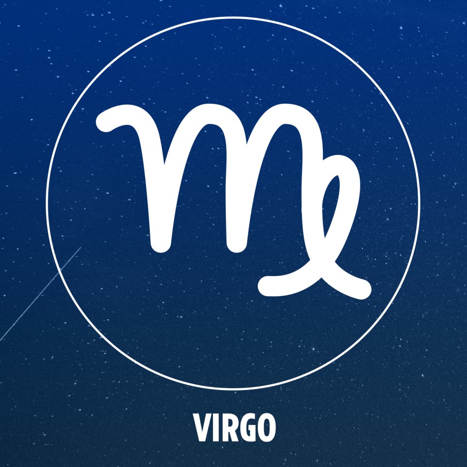 The Virgo star sign is associated with a maiden, represented here by an ‘M’ shape